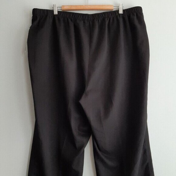 ALIA | by Nygard Classic Fit High Waist Pull-on Dress Pants Black Sz 24 W - Picture 6 of 10